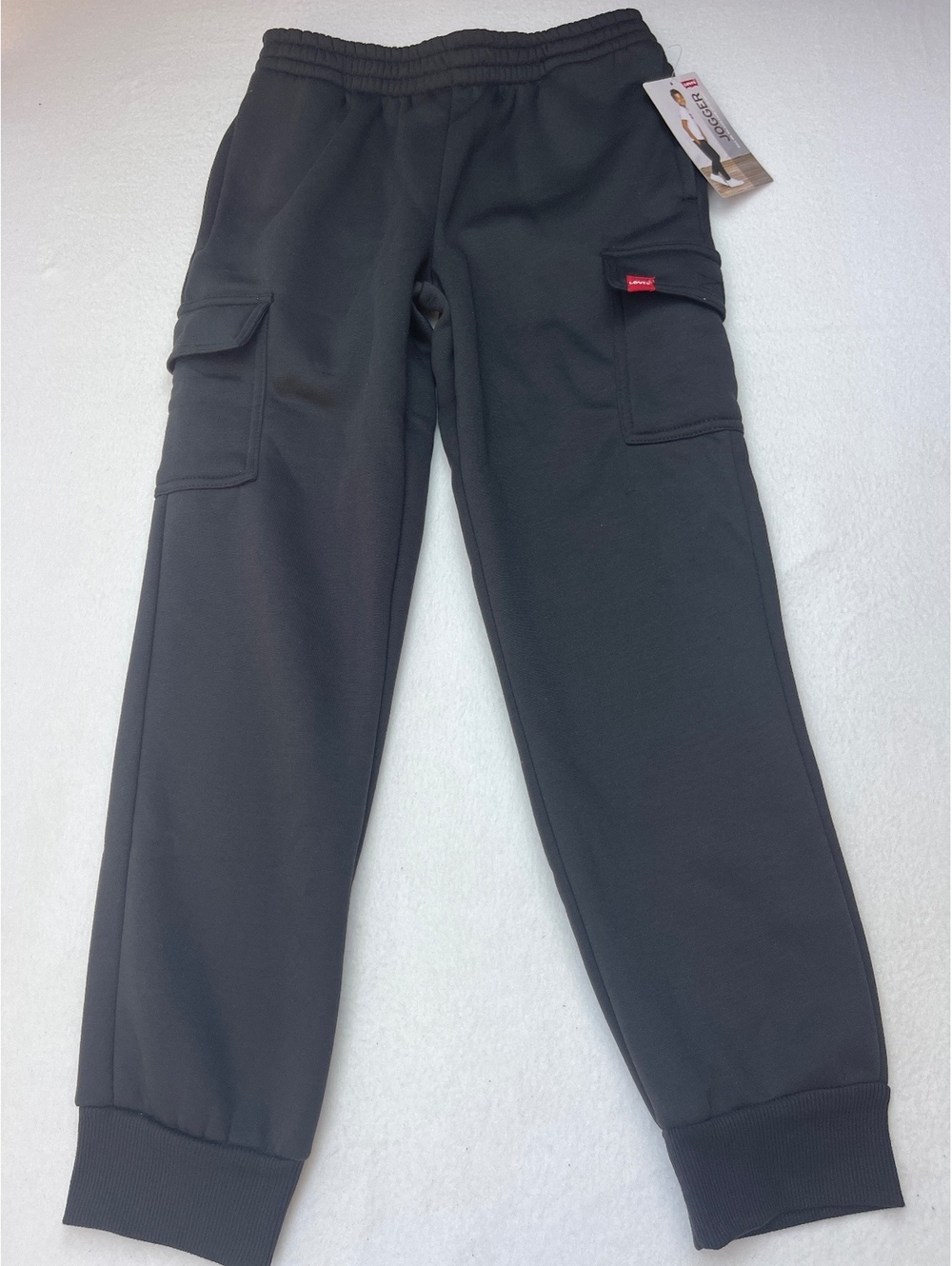 Levi's Boys' Black Cargo Sweatpants Size L (12-13 Years)